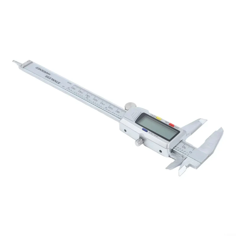 Hardened Stainless Steel Digital Caliper 0-150mm With Extra Large LCD Display And Killer Accuracy At 0.01mm Resolution Perfectly Suited For Serious Machinists Engineers And Detailed Fabrication Jobs