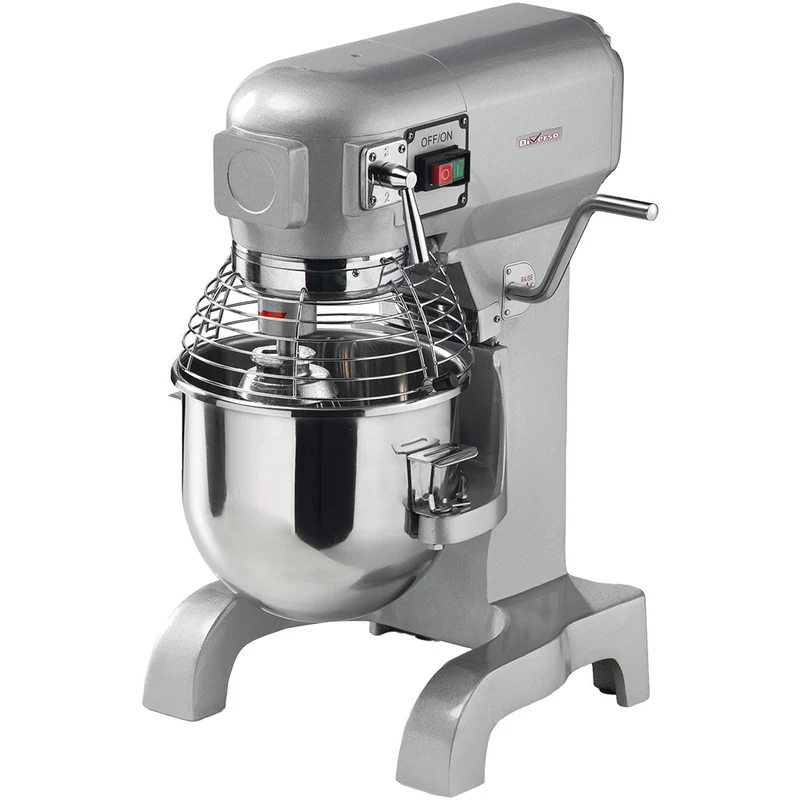 Profi Planetenmixer 10 Liter , Gastronomie-Rührmaschine aus Edelstahl, WR-BM10-B2