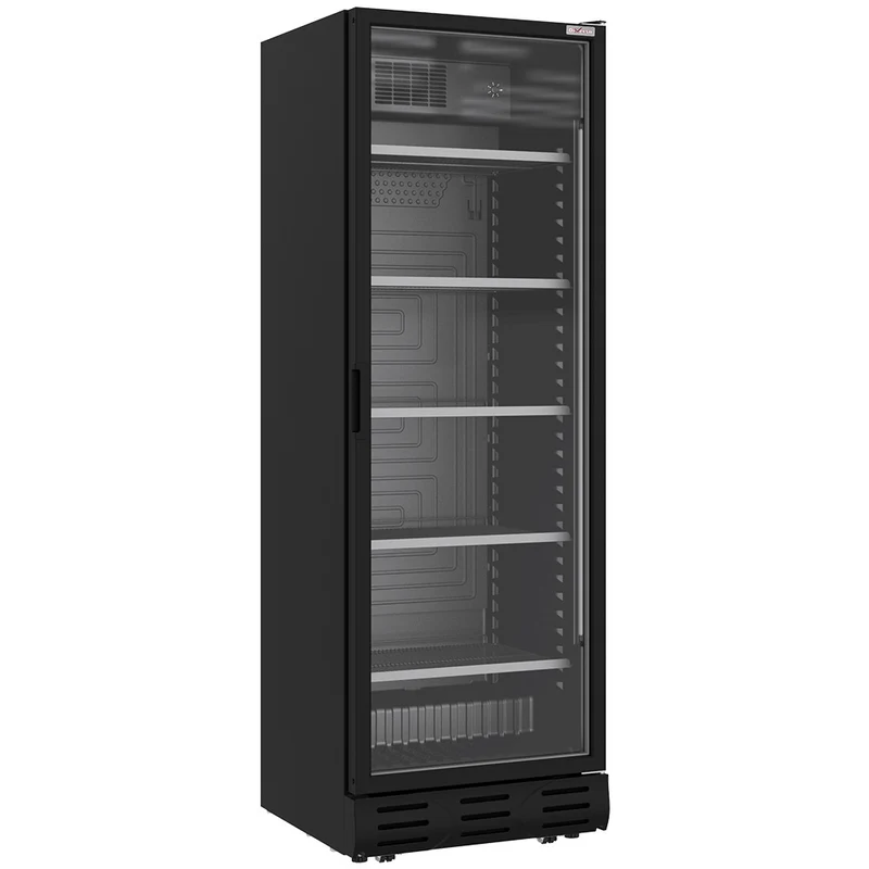 Profi Getränkekühlschrank 382L Schwarz, Umluft, WR-38CS-SB