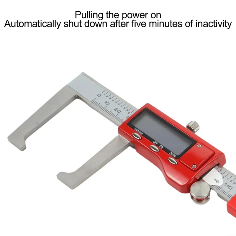 Pro Shop Digital Brake Caliper Lcd Electronic Vernier Disc Pad Thickness Gauge Steel Body Zero To 150 Mm Span Backyard Garage Ready Automotive Diagnostic Kit Wrench Turners Straight Shot Measure For Standard Cars And Light Trucks