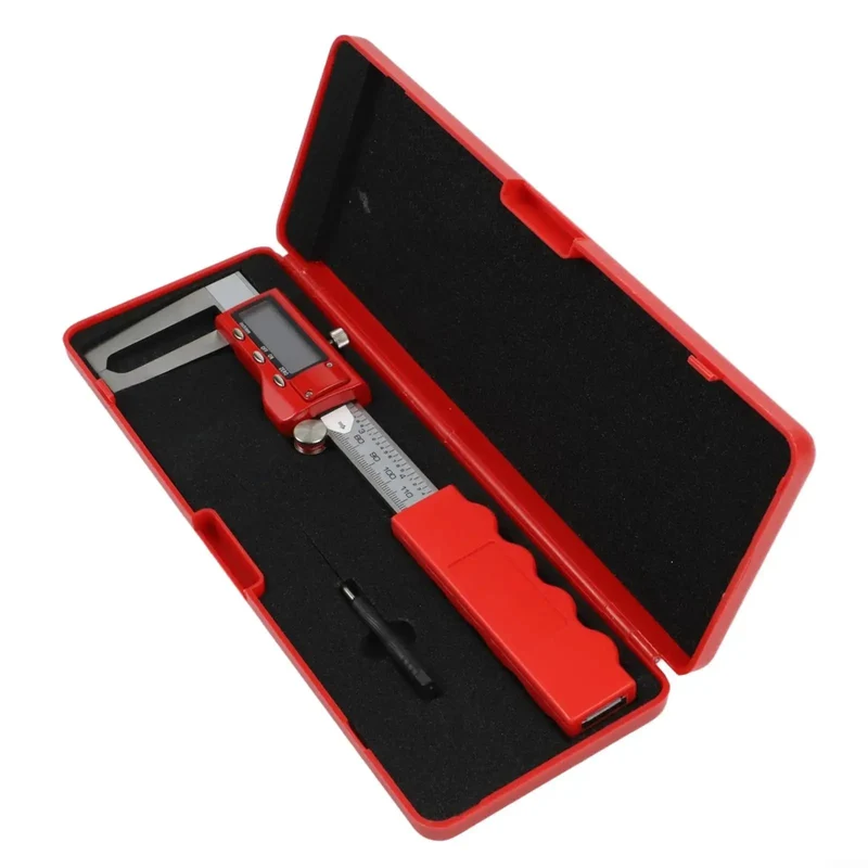 Pro Shop Digital Brake Caliper Lcd Electronic Vernier Disc Pad Thickness Gauge Steel Body Zero To 150 Mm Span Backyard Garage Ready Automotive Diagnostic Kit Wrench Turners Straight Shot Measure For Standard Cars And Light Trucks