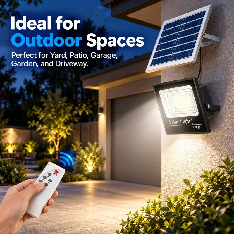 Heavy Duty Solar Floodlights With Legit Kick Butt Brightness And Built Like A Tank Abs Shell For Zero Hassle Install On Any Outdoor Fence Gate Or Backdrop Wall Up To Five Hundred Watts