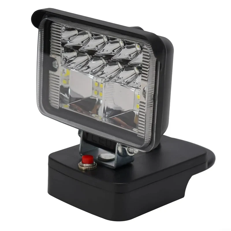 Heavy Duty Cordless LED Work Light Goes Hard With Superbright Portable Floodlamp Design Featuring Reinforced Zinc Alloy Head Delivering 280 Lumens Of Extended Range Illumination For Tough Job Sites