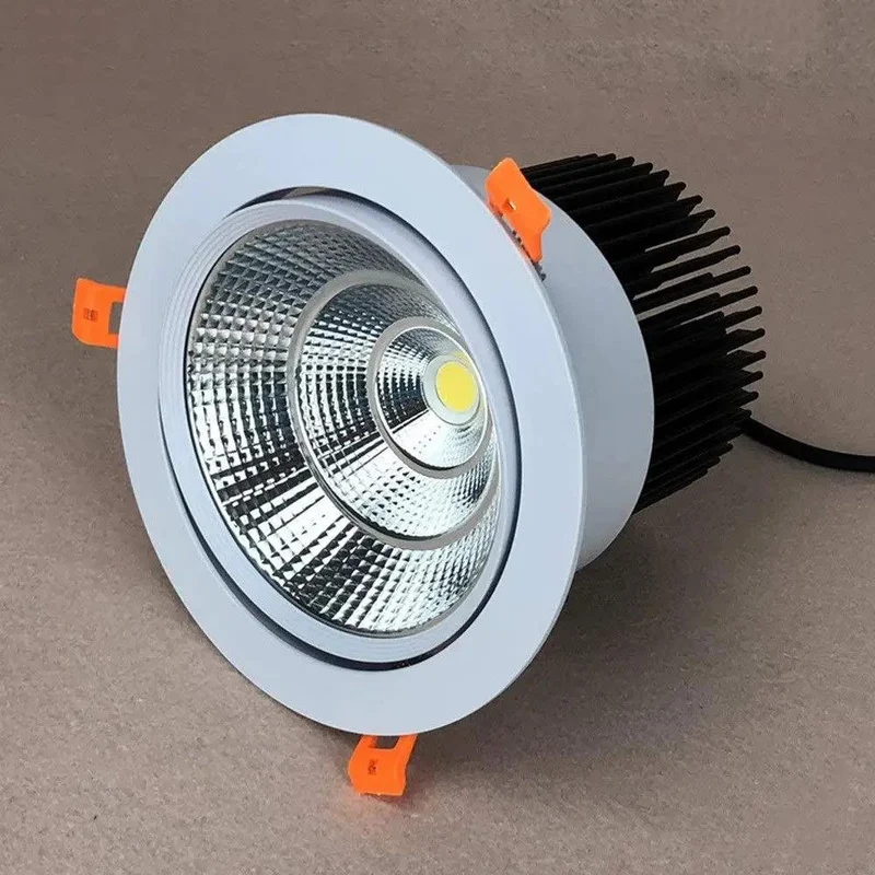 Adjustable LED Floodlight Featuring Slick Brightness Toggles And No Fuss Mounting For Bedrooms Bathrooms And Patios Heavy Duty Cob Recessed Downlight Top Tier Pick For Any Indoor Or Outdoor Setup