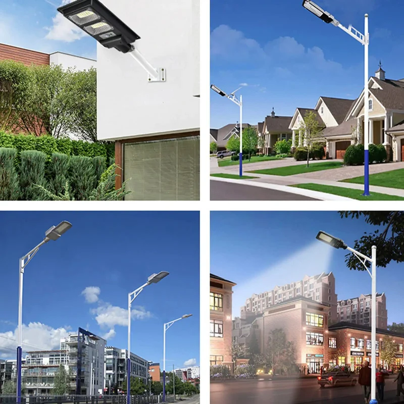 Heavy Duty Solar Motion Sensor Flood Lights With Knockout Brightness And Waterproof Battery Free Construction For Yard Fence Garden Patio And Driveway Plug And Play Auto Security Lighting
