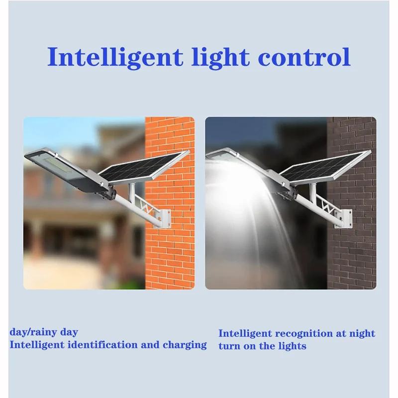 Badass Waterproof Solar Street Lights With Radar Motion Sensor And Handheld Tuning For Outdoor Garden Yards Smart Remote Mode Kickin Led Flood Illumination Hefty Build Quality