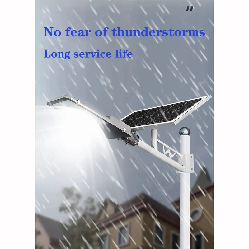 Badass Waterproof Solar Street Lights With Radar Motion Sensor And Handheld Tuning For Outdoor Garden Yards Smart Remote Mode Kickin Led Flood Illumination Hefty Build Quality