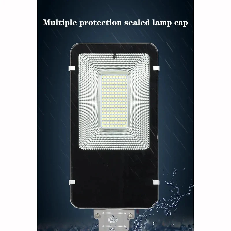 Badass Waterproof Solar Street Lights With Radar Motion Sensor And Handheld Tuning For Outdoor Garden Yards Smart Remote Mode Kickin Led Flood Illumination Hefty Build Quality