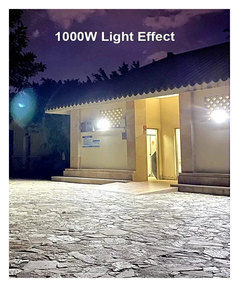 Heavy Duty Solar Security Lights With Remote Control Rock Solid Design Bright As Day Dual LED Flood Beam Dusk To Dawn Sensor For Driveway Backyard And Patio