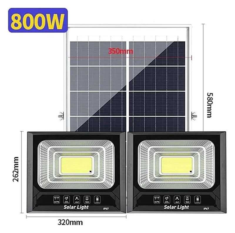 Heavy Duty Solar Security Lights With Remote Control Rock Solid Design Bright As Day Dual LED Flood Beam Dusk To Dawn Sensor For Driveway Backyard And Patio