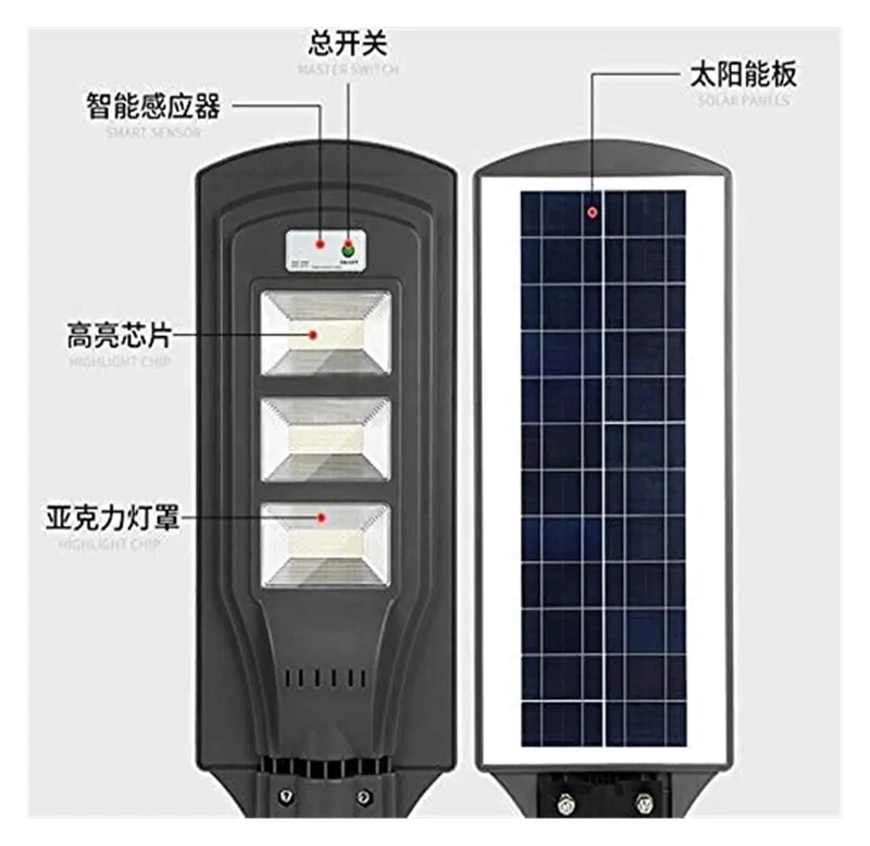 Hella Bright 350 Watt Solar Floodlight Rock Solid Ip67 Rated Led Yard Security Lamps With Smart Light Control Plus Human Body Induction For Backyards