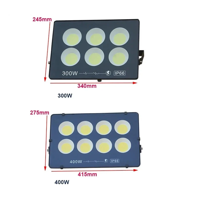 Rugged Ultrathin Led Flood Light Featuring Rock Solid Ip65 Waterproof Housing and Killer CoB Chip Output for Screaming Bright Outdoor Yard Garden and Warehouse Lighting