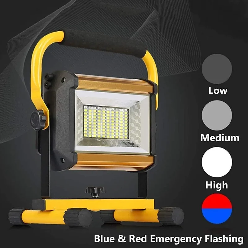 Blazing Bright 100W Led Flood Light Packed With Heavy Duty Aluminum Build And Genuinely All Weather Waterproof Shell For Tough As Nails Indoor And Outdoor Lighting Up Your Backyard Or Job Site
