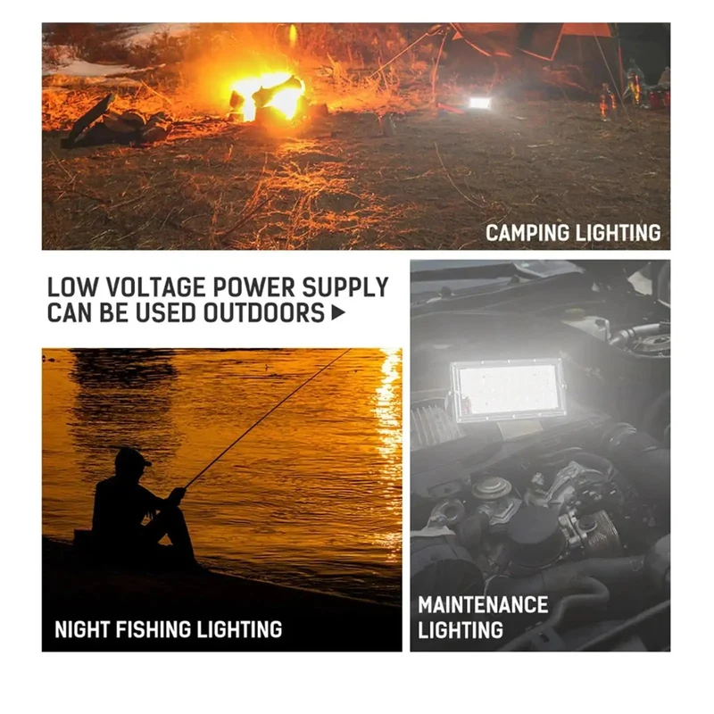 100 Watt 12 Volt Led Flood Light Outdoor Yard Spot Lamp Featuring Ip66 Weather Resistant Build And Rugged Aluminum Reflector Perfect For Garages Barns And Driveways Serving Up Serious Glow To Slash Your Monthly Tab