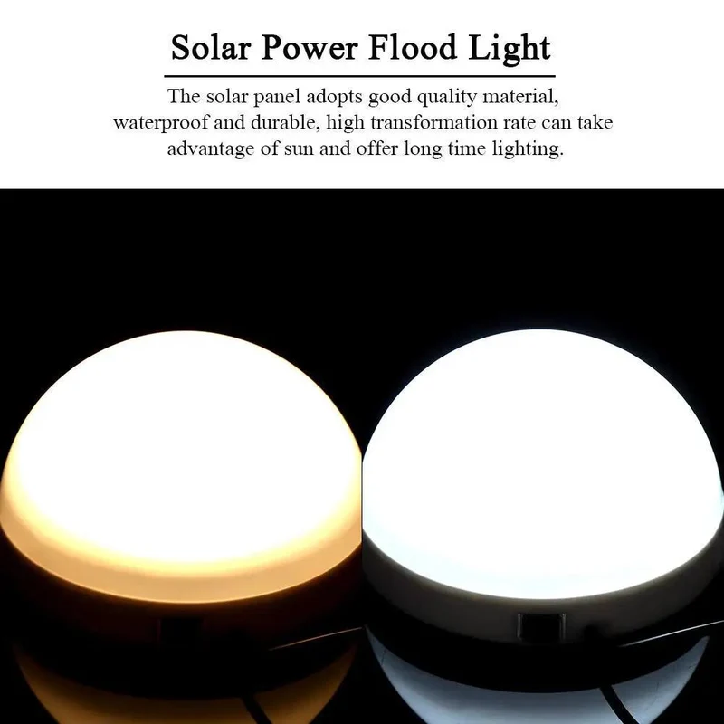 Wicked Bright Dual Color Solar Flood Light With A Heavy Duty Wireless Remote And Fully Automatic Dusk To Dawn Sensor For Top Notch Outdoor Patio Waterproof Wall And Ceiling Mounting