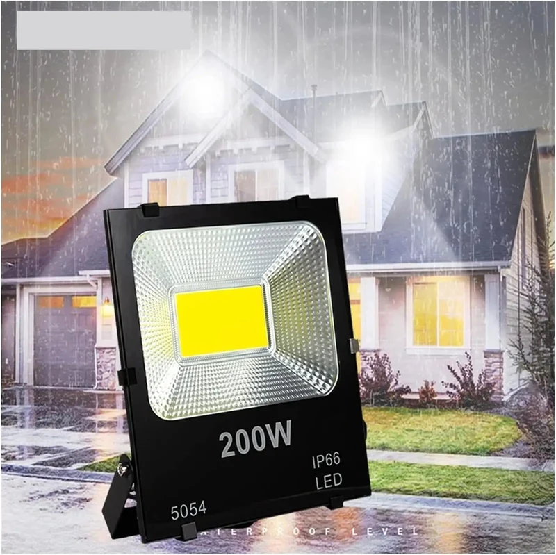 Outdoor Led Security Flood Light Built Tough With 180 Degree Swivel Bracket, Smart Heat Dissipation For No Hassle Yard Setup, Pick Brilliant 6000K Cool White Or Cozy 3000K Warm Glow Wall Lamp For All Night Coverage