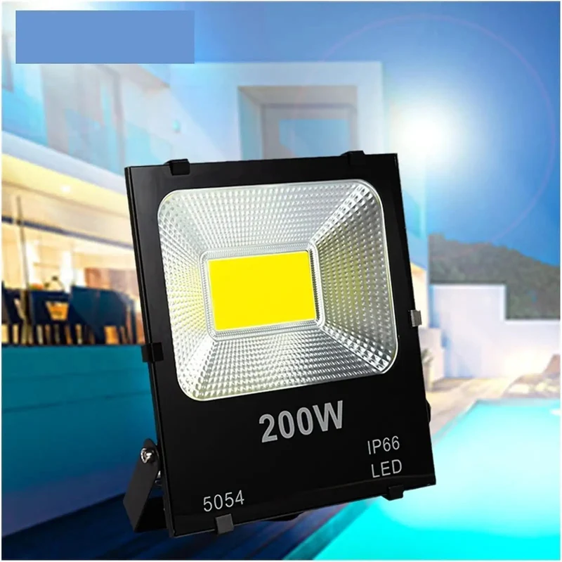 Outdoor Led Security Flood Light Built Tough With 180 Degree Swivel Bracket, Smart Heat Dissipation For No Hassle Yard Setup, Pick Brilliant 6000K Cool White Or Cozy 3000K Warm Glow Wall Lamp For All Night Coverage