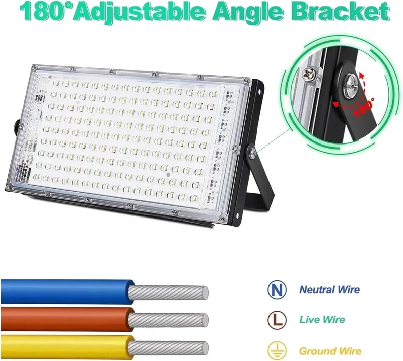 Tough As Nails Waterproof Outdoor Security Flood Lights LEDs With Heavy Duty Diecast Aluminum Build And Superior Heat Sink Designed To Outlast Harsh Elements While Pumping Out Crisp Illumination In Warm Or Cool White For Your Driveway Or Backyard