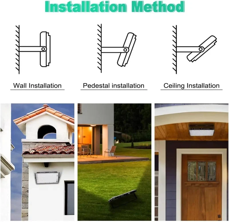 Tough As Nails Waterproof Outdoor Security Flood Lights LEDs With Heavy Duty Diecast Aluminum Build And Superior Heat Sink Designed To Outlast Harsh Elements While Pumping Out Crisp Illumination In Warm Or Cool White For Your Driveway Or Backyard