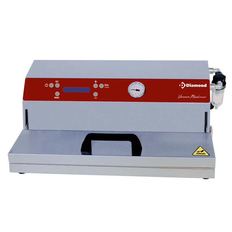 Profi Vakuumiergerät Edelstahl , 430 mm Doppelschweißnaht , 32 L/min, VAX/45-DSL