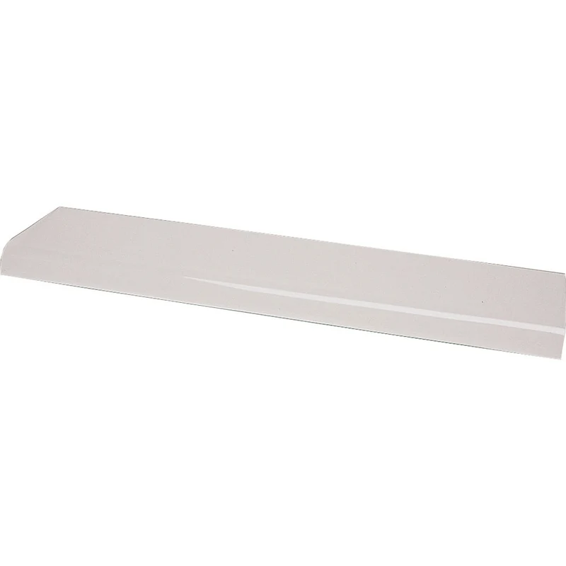 Glasaufsatz für Theken, gebogen - 230 cm, V23