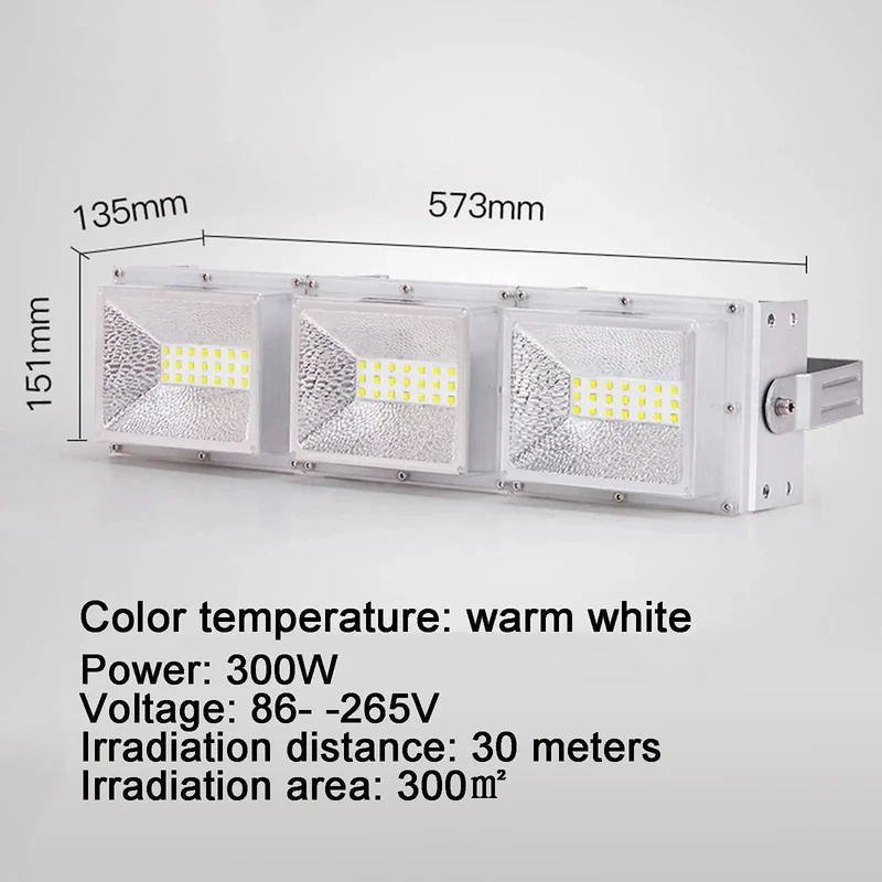 Heavy Duty Led Flood Light For Secure Outdoor Areas Warm White Adjustable 180 Degree Throw High Output Parking Lot Lamp Rock Solid Rain Ready Housing Crisp Clean Visibility When Nights Drop