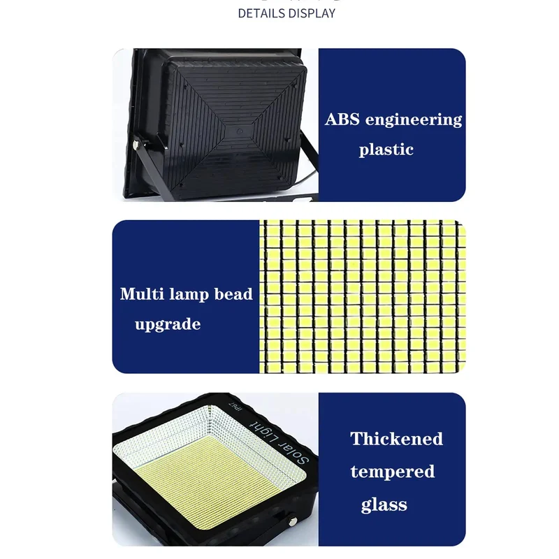 Super Bright Solar Flood Lights For Yard And Driveway, Built Tough IP66 Waterproof Security Lamps, Swivel Head Outdoor Street Fixtures With Long Cord, A Weatherproof Beast That Slays Every Storm