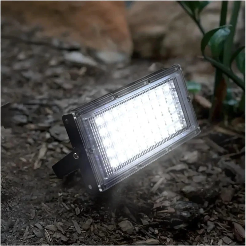 Heavy Duty Outdoor Security Lights Waterproof Led Floodlight With Die Cast Aluminum Build Ip65 All Weather Protection Smart Heat Sink Tech Built Tough And Ready To Shine Blazing Bright 100 Watt Cool White And 50 Watt Warm White For Any Job