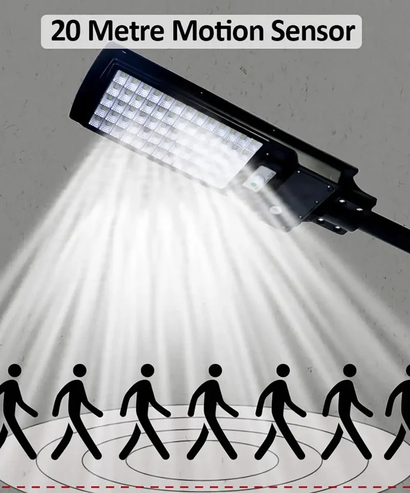 Zero Power Bills 150W Solar Street Light Providing Crisp Illumination And Ruggedly Waterproof Build With Smooth Operator Remote Controls And Snappy Motion Detection For Yard Security And Parking Lots