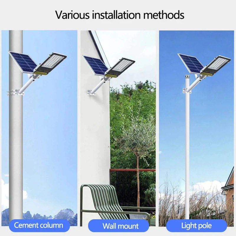 Heavy Hitter Outdoor Solar Security Flood Lights With Remote And Dusk To Dawn Sensor Auto On Off Motion Detection For Yard Garden Driveway No Sweat Setup Bright LED Lamp