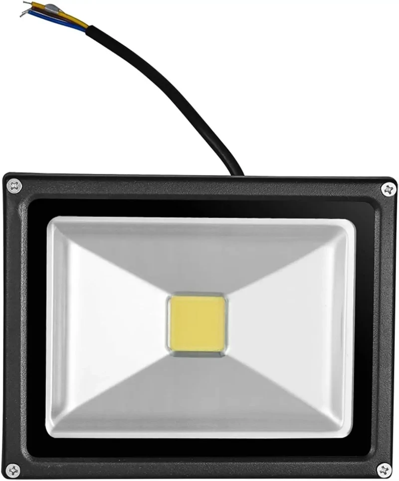 20W LED Flood Lights Deliver Top Shelf 3000K Warm White Light With Heavy Duty Outdoor Security Design And A No Sweat 180 Degree Adjustable Bracket For Quick Patio And Garage Upgrades