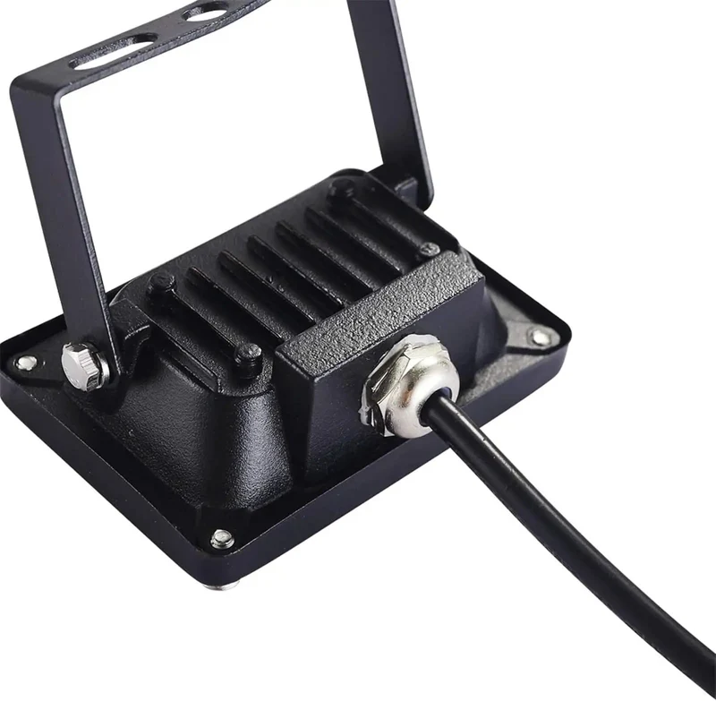 Built Like A Tank 10W LED Flood Lights 12 To 24 Volt DC Outdoor Security Lighting Ip65 Waterproof Heavy Duty Cast Aluminum Cooling Housing And Shatterproof Lens For Yard And Parking Lot Installations