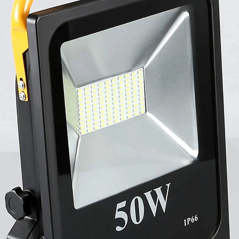 Badass 50W Led Rechargeable Floodlight Boasting 5000 Lumens Of Brutal Brightness This Rugged Waterproof Work Light Is Built For Construction Sites Yards And Garages So You Can Tackle Any Job Indoors Or Outdoors With Zero Hassle And Total Reliability