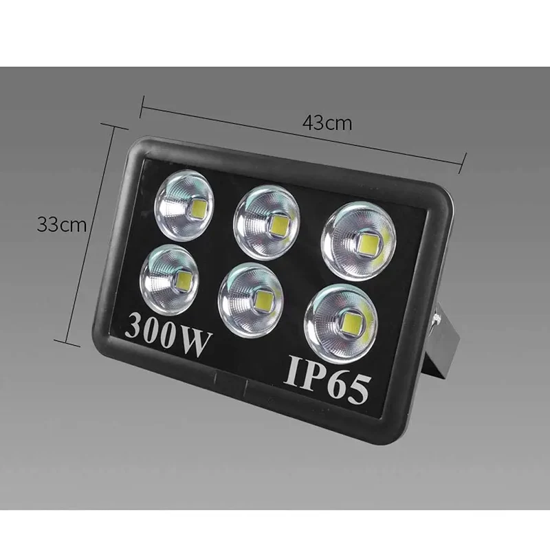 Tough As Nails Outdoor Floodlight Hella Bright Explosion Proof Led Projector Lamp Ip66 Waterproof Rechargeable Work Light 100 Watt Or 300 Watt Options For Roofs Yards And Patios