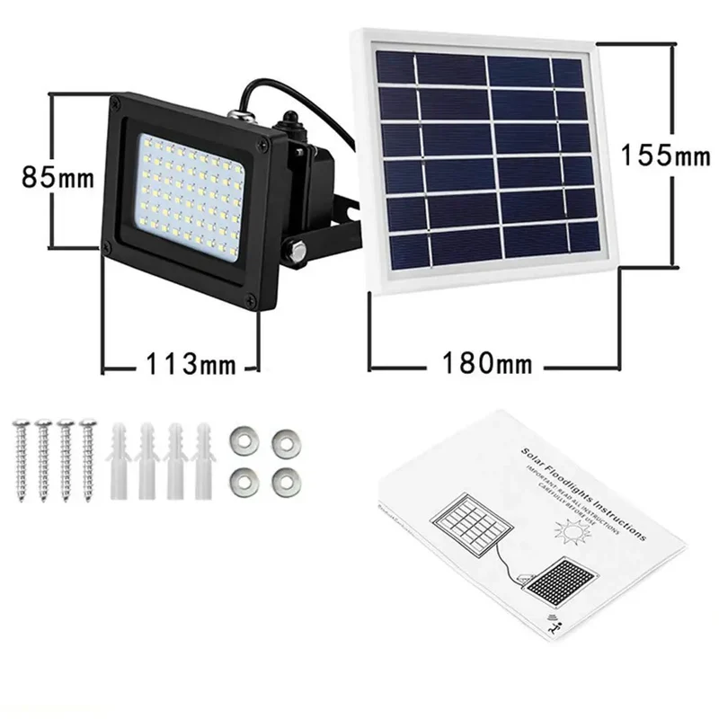 Pro Grade Solar Flood Lights With Auto Motion Sensor And Drip Proof Led Yard Lamp Using Huge Battery Pack For All Night Glow With Zero Sweat Spike Or Wall Mount For Fence