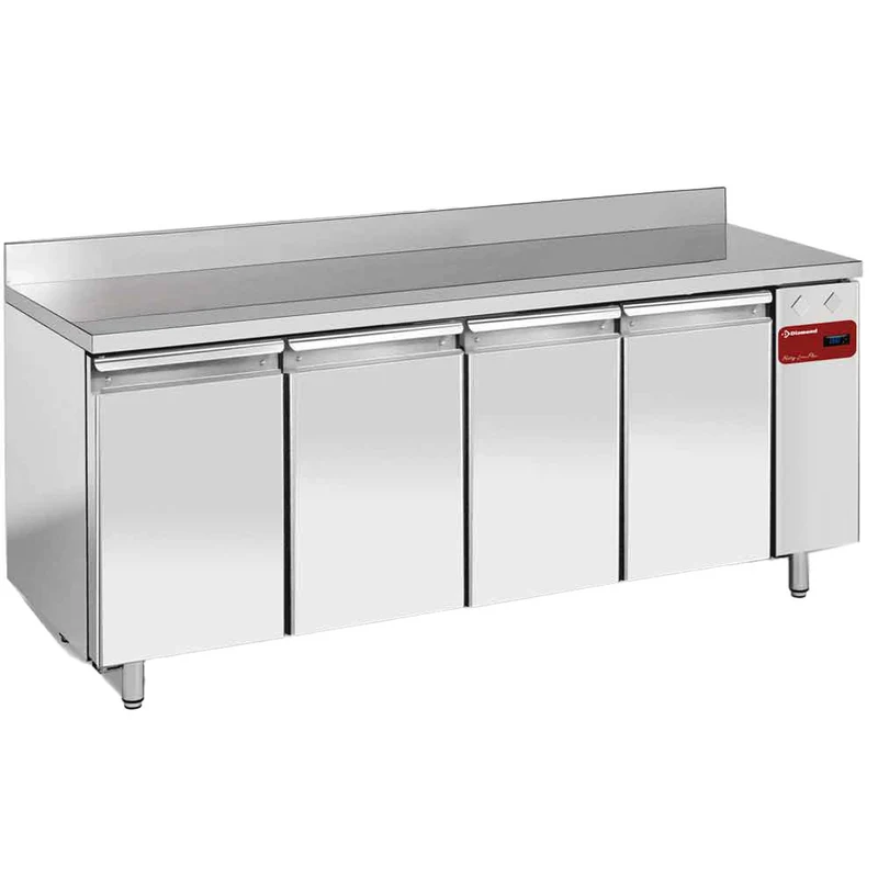 Kühltisch mit 4 Türen für EN 600x400 , 760L , Umluft , ohne Aggregat, TPS4N/HA