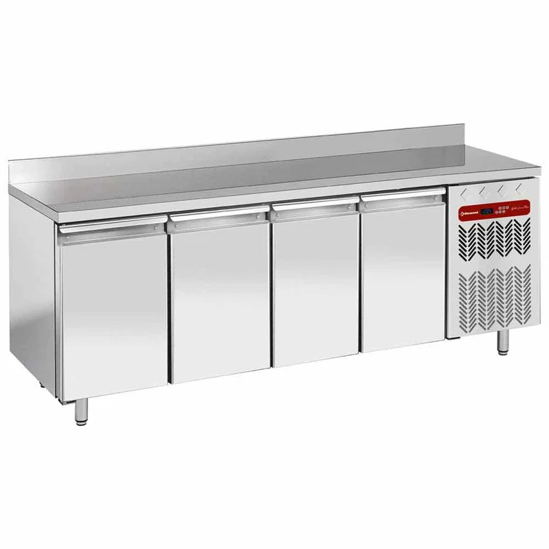 Profi-Tiefkühltisch 4-türig , 760 L , für Bleche 600x400, TP4B/HA-R2