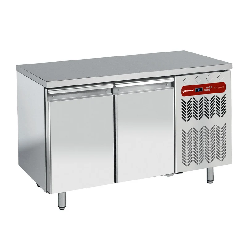Belüfteter Kühltisch, 2 Türen GN 1/1 - TG2N/H-R2