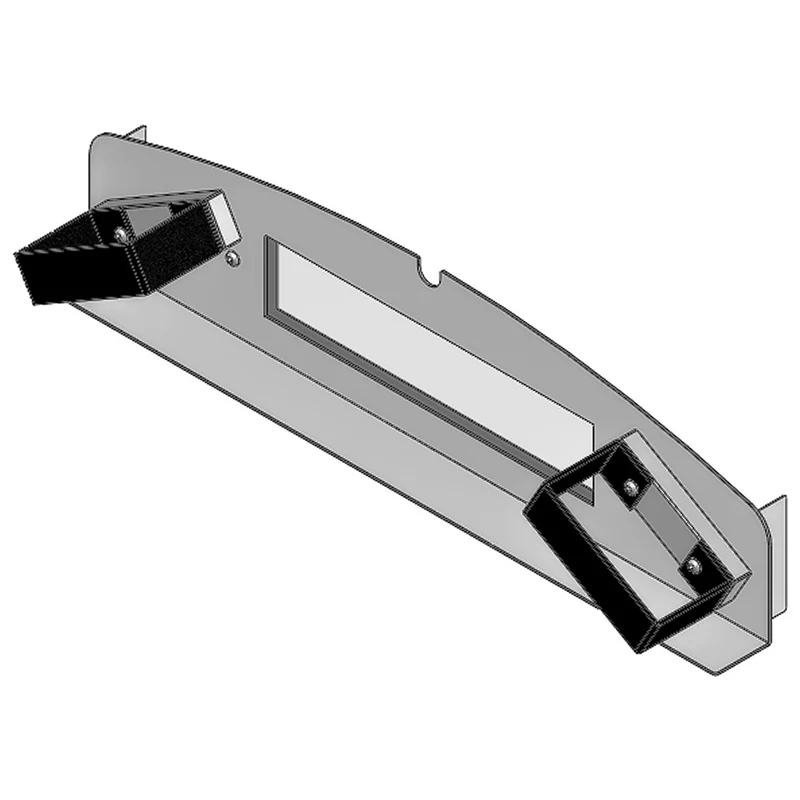Brötchen-Thekenaufsatz mit Hustenschutz , 61 cm, TIB/PV