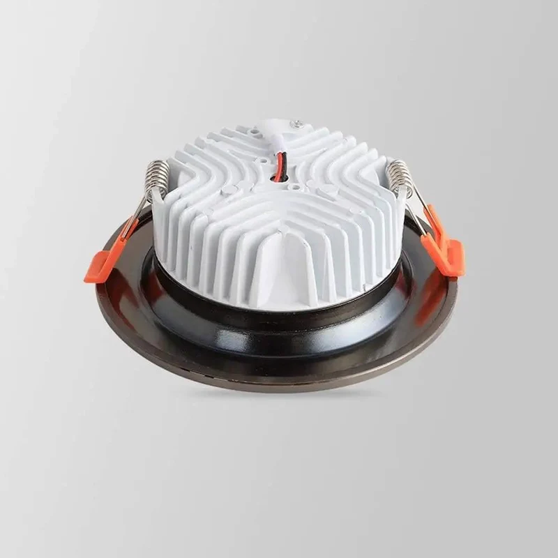 Premium Top Tier Round Recessed Lighting Fixtures With Slick Trim Kits, 75Mm Cutout Hole, Zero Flickering Energy Saving Led Downlights That Are Dead Simple To Retrofit Into Any Home