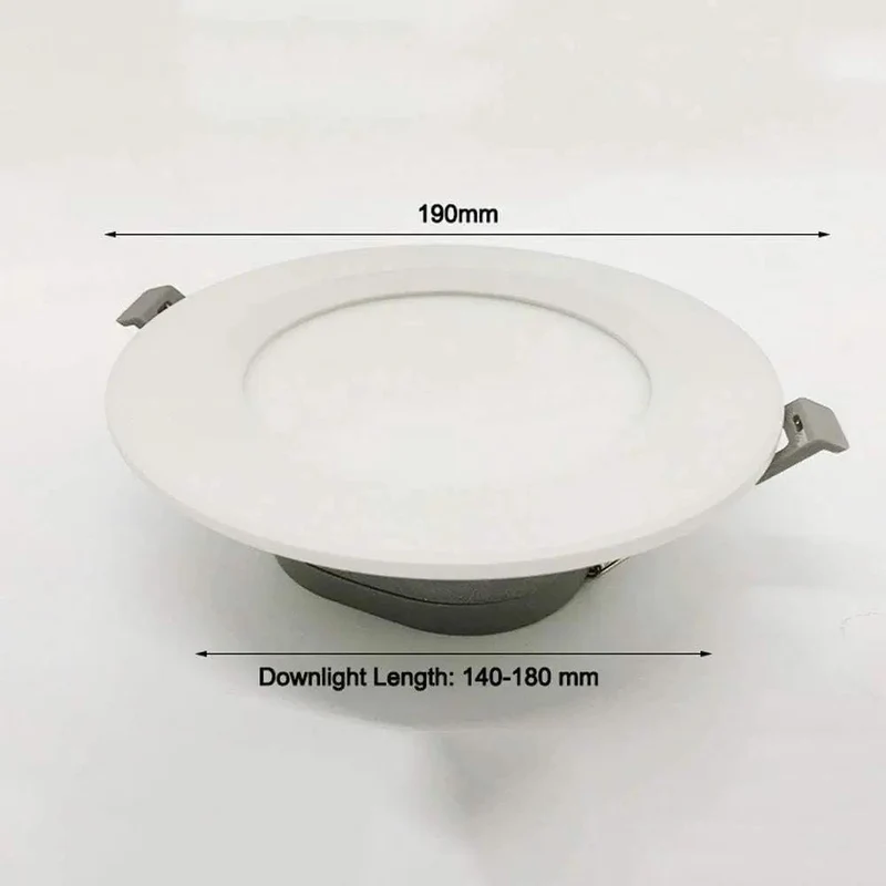 No Sweat Round Recessed Downlight Trim Kit With Thin Aluminum Housing And Integrated Led Spotlight For Hassle Free Diy Install In Kitchens Or Living Rooms Serving Up Slick Warm Glow And Reliable Dimmer Control