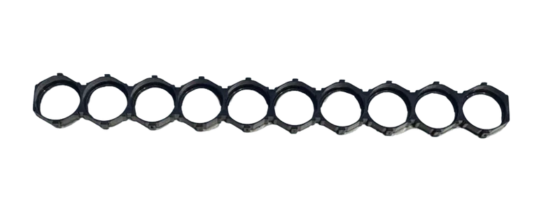 Support modulaire pour accu 18650, rack de 10 accus