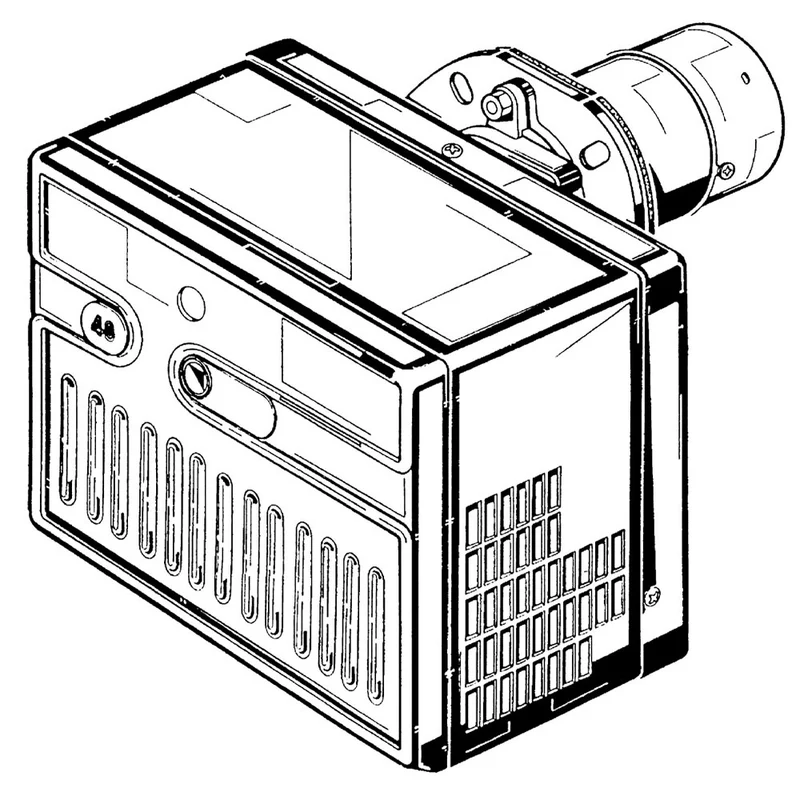 Ersatz-Ölbrenner für Profi-Gasfritteusen, BRM-4M