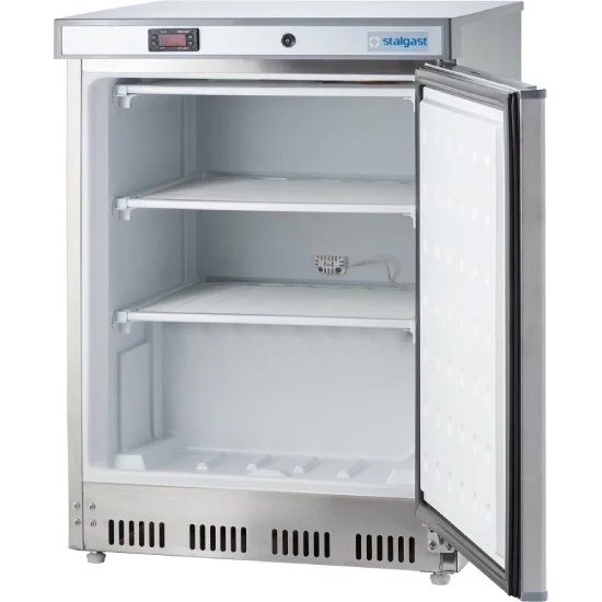 Tiefkühlschrank INOX VT66UE, Abmessung 600 x 600 x 850 mm (BxTxH)