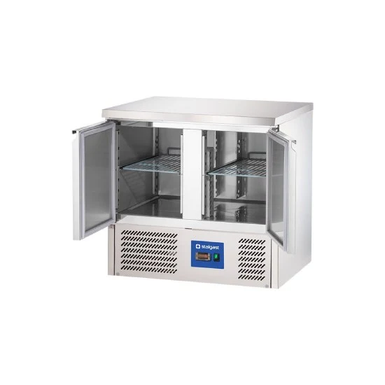 STARLINE Kühltisch mit zwei Türen, GN1/1, 900x700x850 mm (BxTxH), 240 L, ohne Aufkantung
