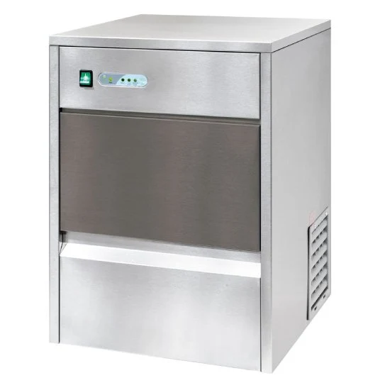 Eiswürfelbereiter luftgekühlt, mit Umwälzsystem, 26kg/24h, Abmessung 420 x 528 x 655 mm (BxTxH)