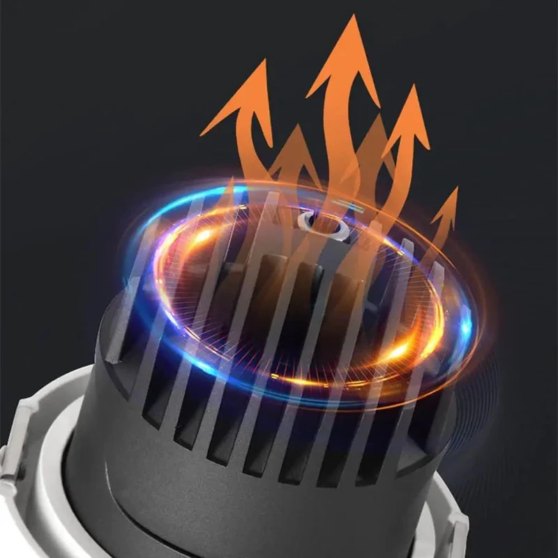 Snazzy Slick 4 Pack 3.5 Inch Led Downlight Retrofit Can Lights Zero Hassle Recessed Ceiling Fixtures With Fast Snap Clips For Top Notch Home Ambiance Upgrade In Bright Or Warm Hues