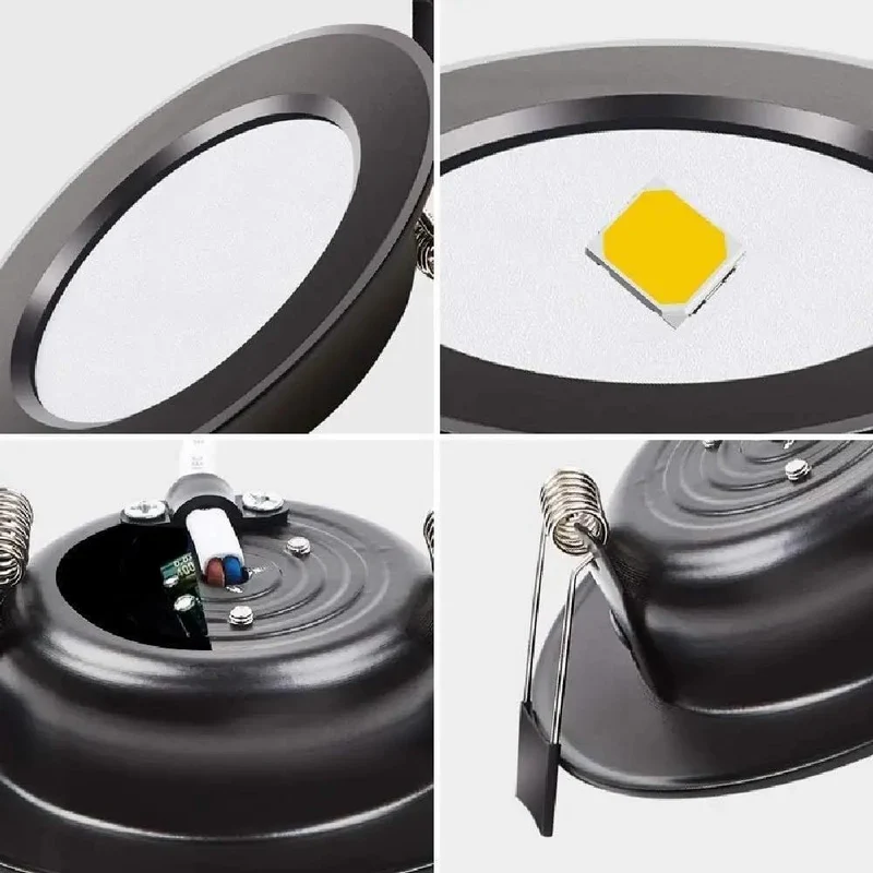 Slick Ultra Thin Recessed Lighting Housing Trim Kit Featuring Premium Aluminum Led Panel Fixture With Snappy Quick Swap Design Delivers Fresh Warm Glow Perfect For Effortless Home Refresh And Smooth Dimmable Spaces