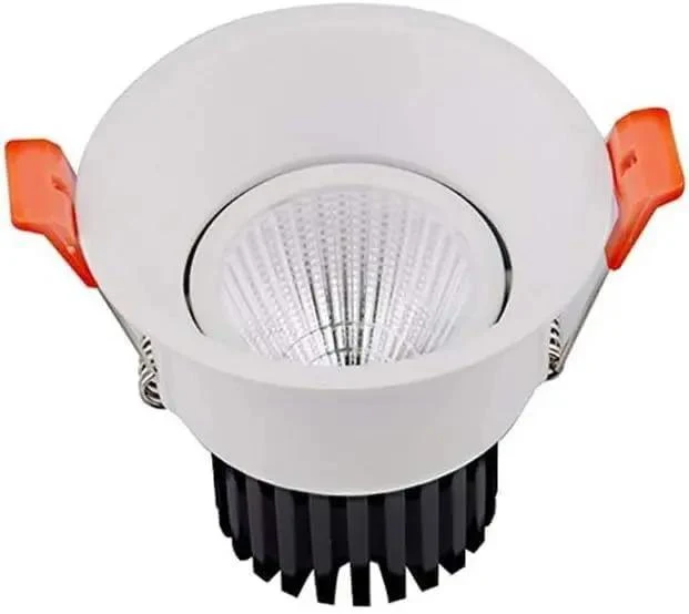 Adjustable Led Recessed Ceiling Downlight Retrofit Trim Kit With Crisp Warm Glow Aluminum Round Spotlight For Kitchen Bath Or Office No Sweat Install Swap Dimmable Fixtures That Look Sharp And Run Smooth In Any Space