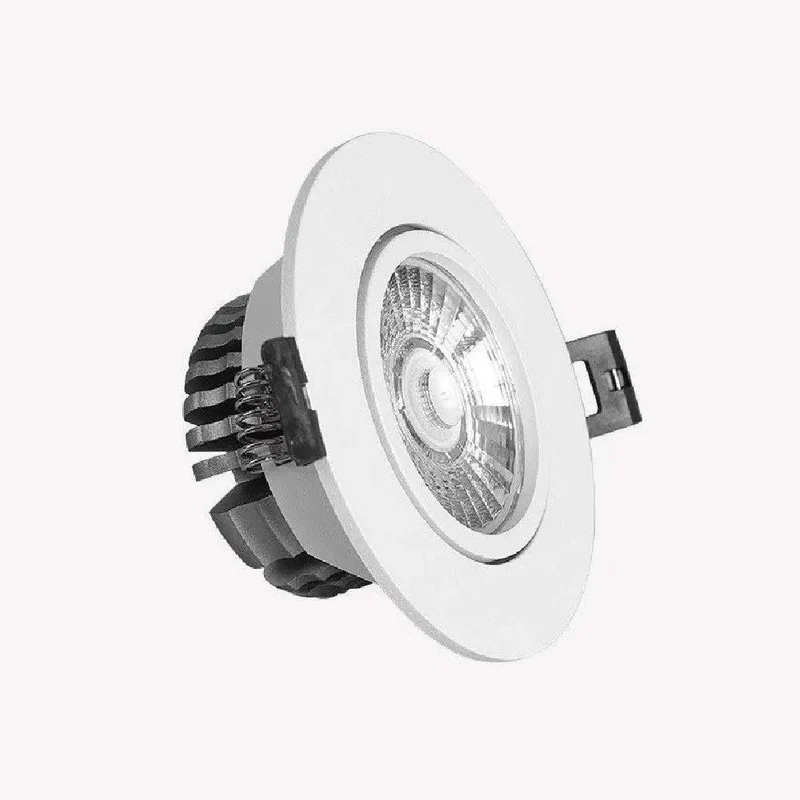 Round Metal Led Retrofit Ceiling Light Kit With Warm And Natural Light Dimmable Recessed Lighting Trim For Kitchen Bathroom Bedroom Zero Stress Setup Killer Room Vibe
